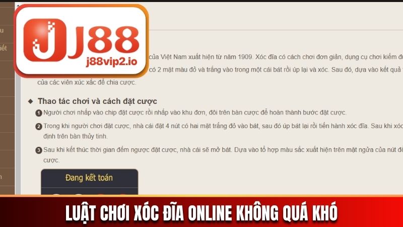 Luật chơi xóc đĩa online không quá khó
